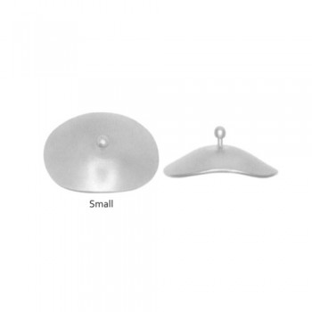 Scleral Shield Small (Pair) Stainless Steel, Blade Width 20 x 28 mm